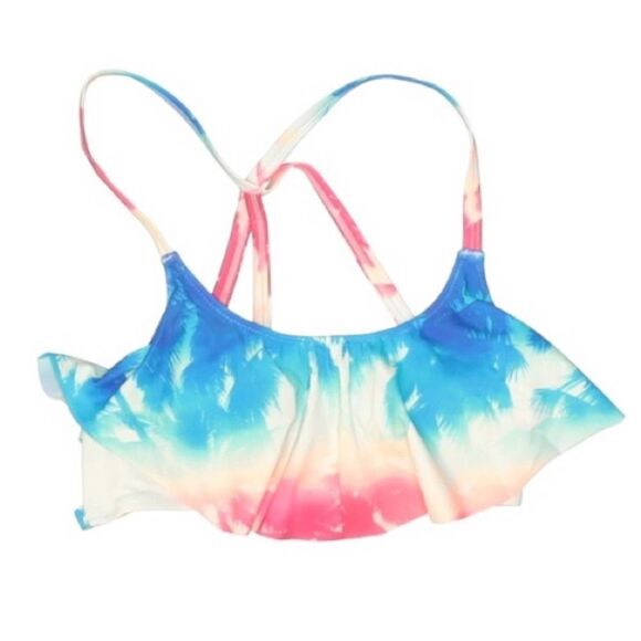 Pink Victoria’s Secret Palm Tree Tri Swimsuit Top - Picture 3 of 3